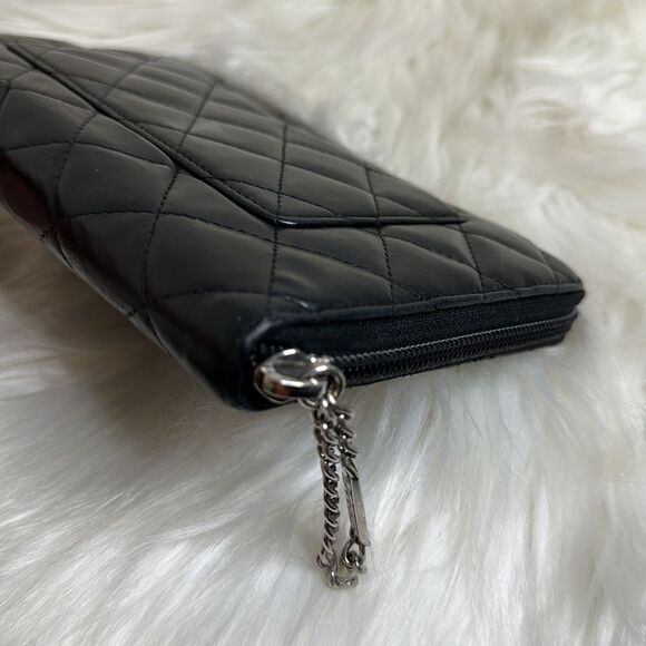 💯Preloved Chanel Large Quilted Wallet/Organizer🍀 - Picture 13 of 16